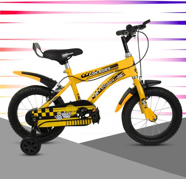 Lsn rides RIDEON 14T STEEL RIM W/O CARRIER FOR 2-5 YEARS KIDS||LSN FOR GIRLS AND BOYS 14 T (inch) BMX Cycle