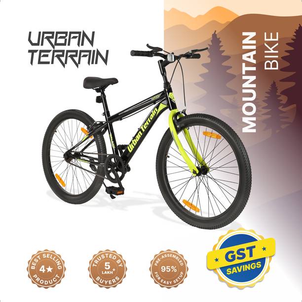 Urban Terrain Galaxy 24T High Performance MTB Cycles For Men With Complete Accessories 24 T (inch) Road Cycle