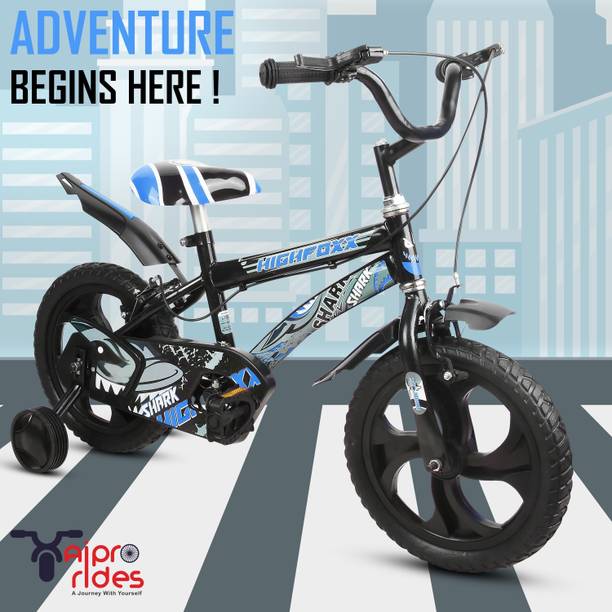 xaipro rides SHARK SKYBLUE FOR 2 TO 5 YEARS KIDS 14 T (inch) BMX Cycle