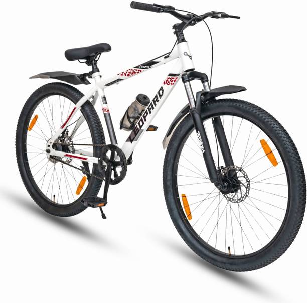 VESCO LEOPARD 27.5 T White Black MTB Bicycle for Adults 27.5 T