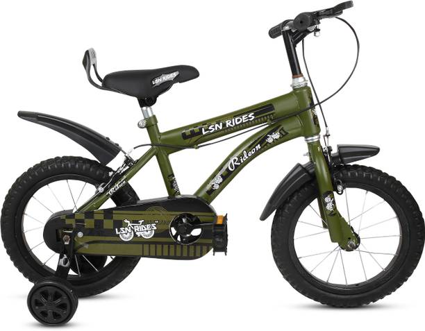 Lsn rides RIDEON 14T STEEL RIM W/O CARRIER FOR 2-5 GIRLS AND BOYS||SPORTY BICYCLE FOR KIDS 14 T (inch) BMX Cycle