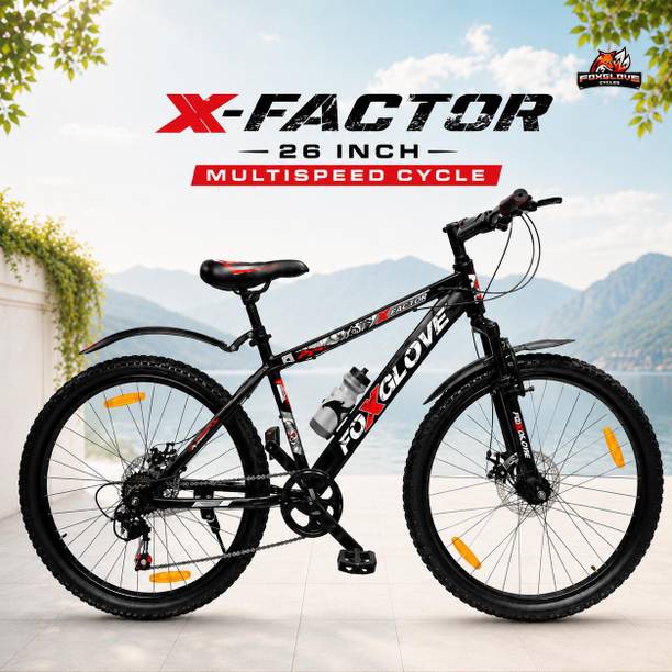 FOXGLOVE XFACTOR 26 inch Multispeed Bike with FS & DD Brake 90% FITTED 26 T (inch) Mountain Cycle
