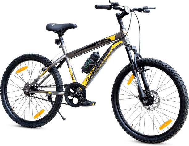 LEADER Sniper MTB 24T Mountain Bicycle - Single Speed - Ideal for 9-14 years - Age 24 T Mountain Cycle