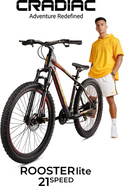 CRADIAC ROOSTER LITE 21 SPEED | 6061 ALLOY FRAME | SHIMANO POWERED 29 T (inch) Mountain Cycle