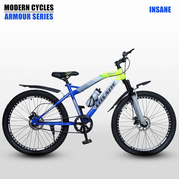ModernCycle Modern Cycle ARMOUR SERIES | INSANE (Dual Disc, Front Shocker) 26 T (inch) Road Cycle