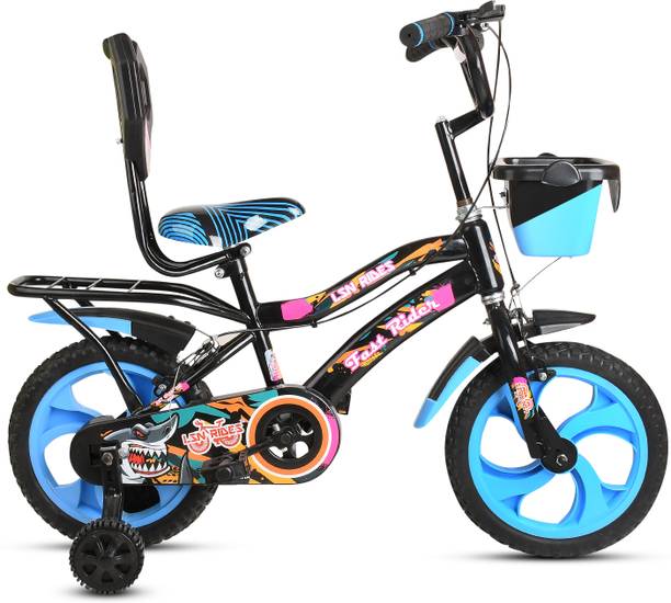 Lsn rides LSN Ride Blue 14T Carrier Fast Rider Cycle for Girls and Boy 14 T (inch) BMX Cycle