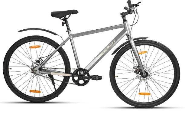 RoadGiant BRO-CODE||700C||DualDiscBrake||Hy-brid||SteelBicycle||LightWeight 700C T (inch) Hybrid Cycle/City Bike