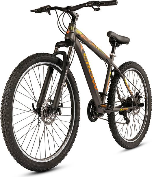 Crow by क्रेडियाक MERIDIAN 21 | FULLY FITTED | SHIMANO GEARED | FRONT SUSPENSION | DUAL DISC 29 T माउंटेन/हार्डटेल साइकिल