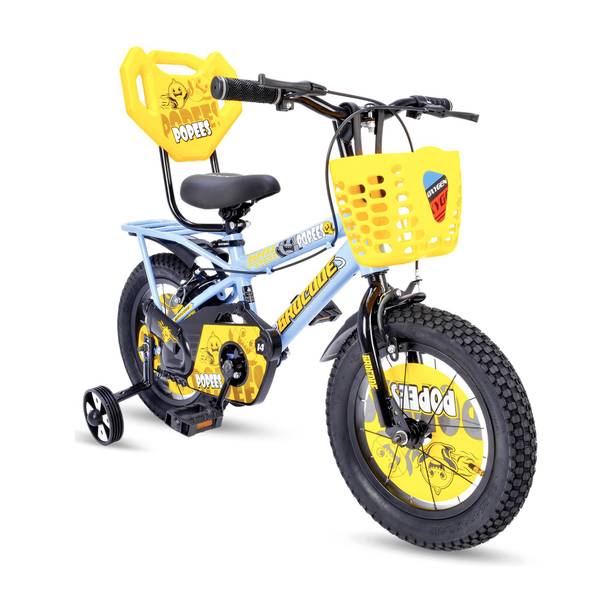 BroCode Kids Cycles for Boys and Girls | Age Group 2-5 Years Semi-Assembled 14 T (inch) BMX Cycle