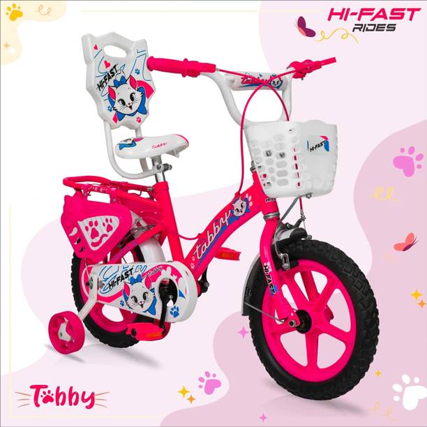 Hi-Fast Tabby Kids Cycle For 2 Years to 5 Years Semi Assembled 14 T (inch) Road Cycle