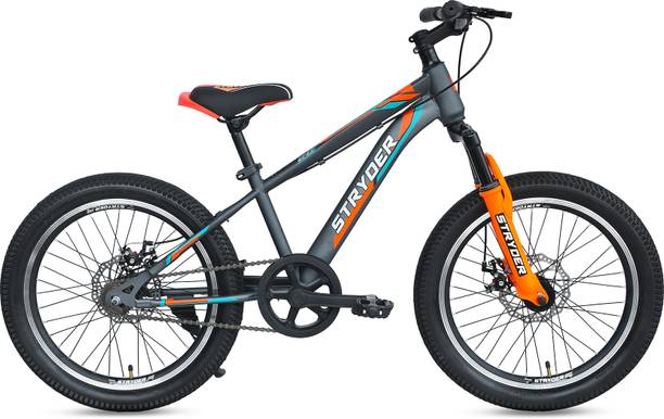 STRYDER 20T Elvis Pro - Grey/Orange (6005008173) 24 T (inch) BMX Cycle