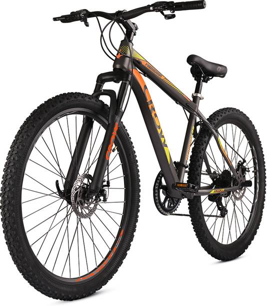 Crow MERIDIAN 7 SPEED |18.5INCH FRAME |GEARED |DUAL DISC BRAKE |FRONT SUSPENSION| 27.5 T (inch) Mountain Cycle