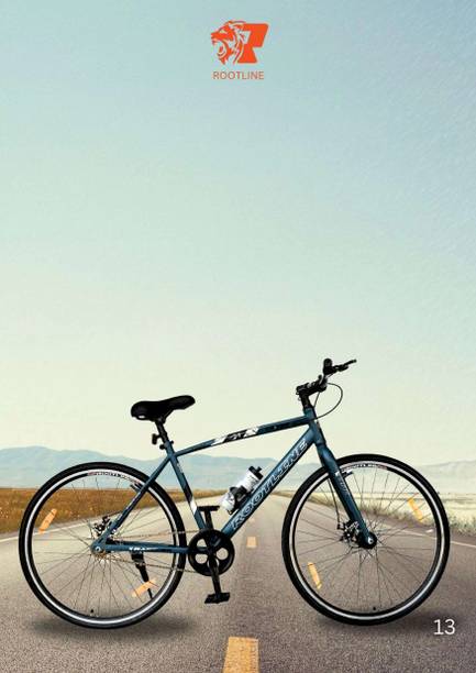 rootline Tribe 700C (Grey) 26 T (inch) Hybrid Cycle/City Bike
