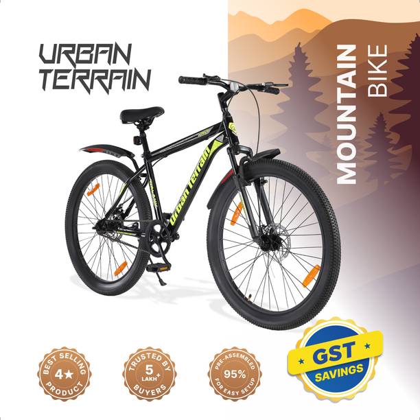 Urban Terrain Galaxy 26T Pro High Performance Mountain Cycles For Men With Dual Disc Brake 26 T (inch) Road Cycle