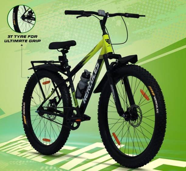 HERCULES REDEEM IC | Front-Suspension | Dual Disc Brake |26*300 WIDE TYRE 26 T (inch) Fat Tyre Cycle