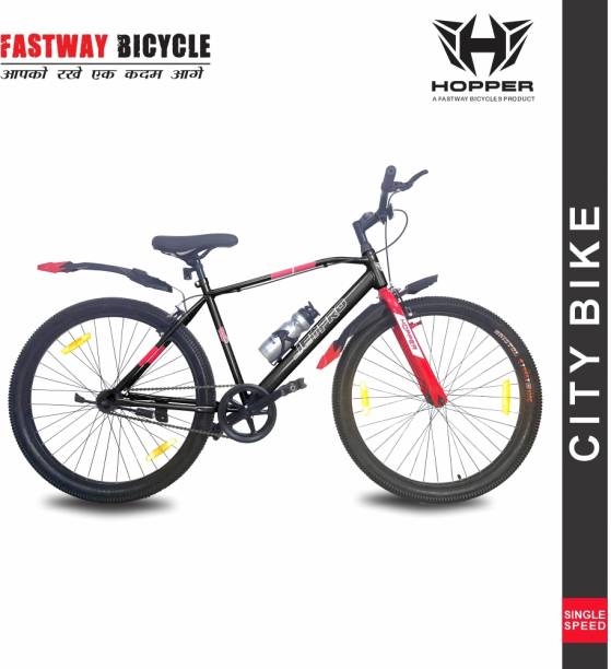 Fastway Bicycle HOPPER JETPRO 26T BLACK, WITH 90% ASSEMBLED 26 T Road Cycle