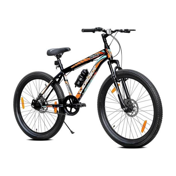 LEADER Beast 24T with Front and Disc Brake and Complete Accessories 24 T (inch) Mountain Cycle