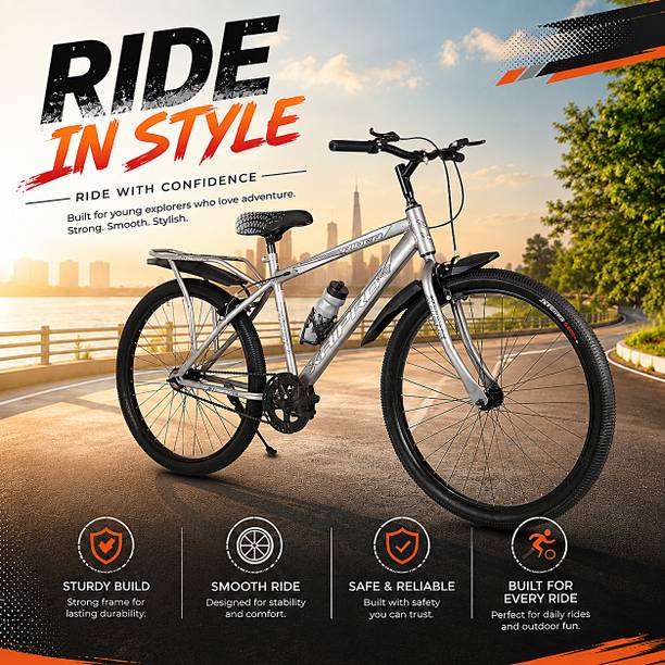 Xaipro 26T PREMIUM INTERNAL WIRING CYCLE DUAL TONE COLOUR 95% PRE-ASSEMBLE CYCLE 26 T (inch) BMX Cycle