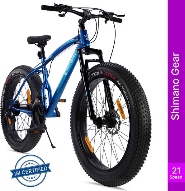 Cultsport by Cult Monstro Fat Bike With Shimano Geared, Cycling Event & Ride Tracking App 26 T