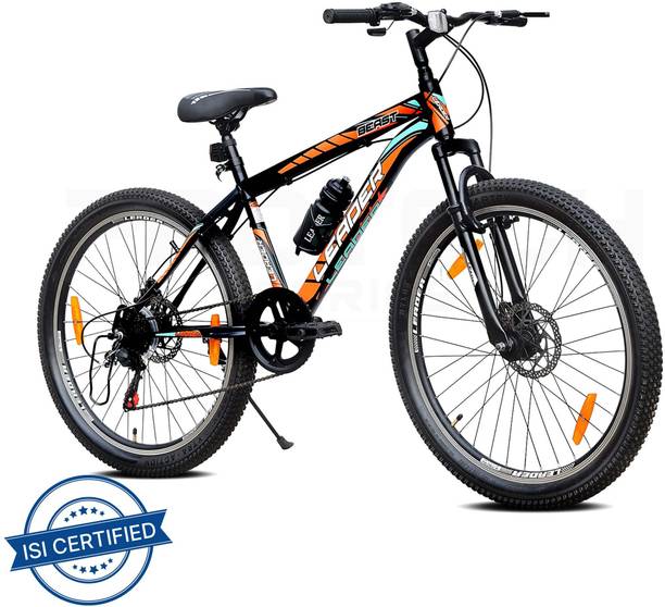 LEADER Beast 26T MultiSpeed (7 Speed) Mountain Bike with FS & DD Brake 26 T Hybrid Cycle/City Bike