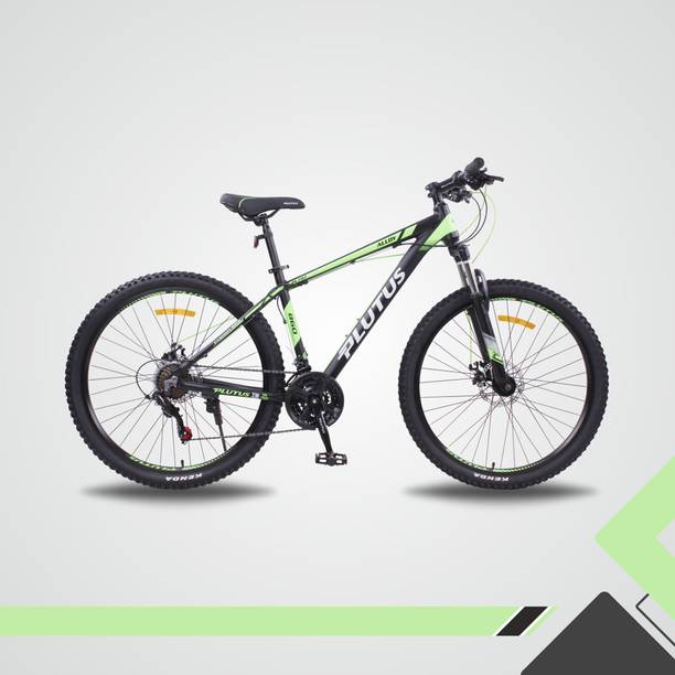 PLUTUS Furion MTB Cycle with 21 Gears, Dual Disc Brake, Alloy Frame Cycle for Adult 27.5 T (inch) Mountain Cycle