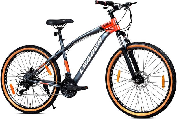 LEADER Tango 27.5T Premium MTB Bike/ Cycle for Men | Precision 7-Speed Gear Bicycle, 27.5 T (inch) Mountain Cycle