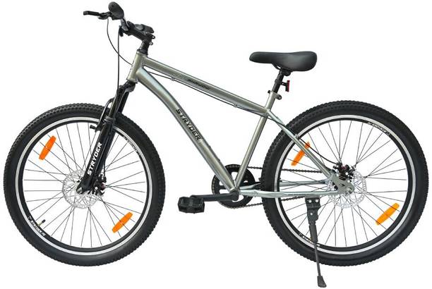 STRYDER 26" Kolors Shadow Bicycle with Front Suspension & Disc Brakes | Stylish Ride 26 T (inch) Mountain Cycle
