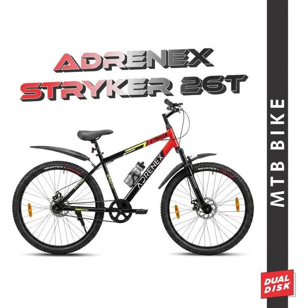 Adrenex Stryker 26T FXDD | 85% Pre- Assembled | 26 T (inch) Mountain Cycle