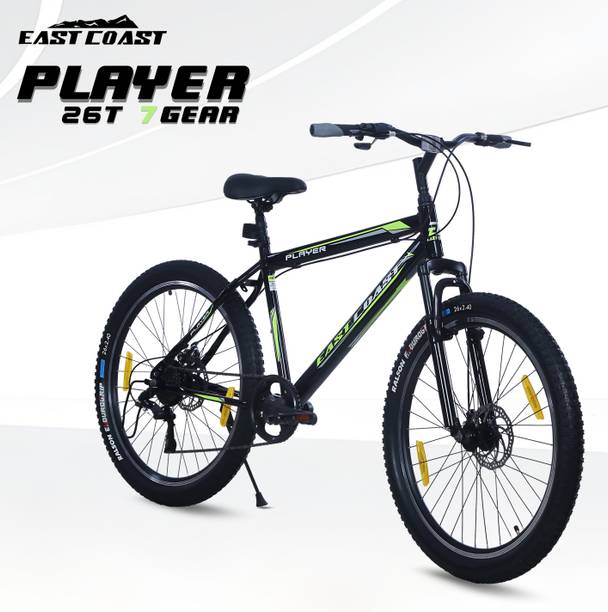 EAST COAST PLAYER MultiSpeed Bike with FS & DD Brake 26 T Mountain Cycle 26 T