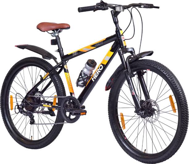HERO EC NEXT 26T SPORTS 7S FSDD BKOR SKD ALF 26 T (inch) Mountain Cycle