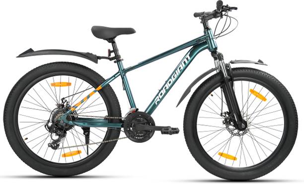 RoadGiant LEGACY|27.5T|MTB|AlloyBicycle|DualDiscBrakes|21SpeedShimano|FrontSuspension 27.5 T (inch) Mountain Cycle