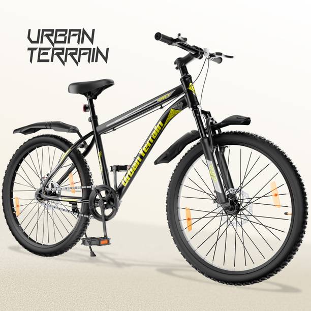 Urban Terrain Galaxy 26T Pro High Performance Mountain Cycles For Men With Dual Disc Brake 26 T (inch) Road Cycle