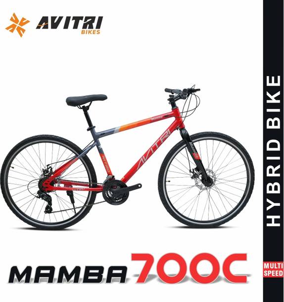 AVITRIBIKES Mamba-700C 21 Gear Disc Brake Adult-Hybrid Cycle/City Bike 700C T (inch) Hybrid Cycle/City Bike