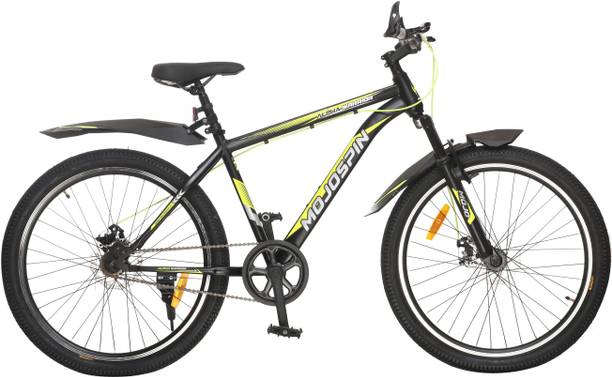 MOJOSPIN ALFA WARRIOR 26 T CYCLE with Disc Brake and Suspension Ideal for 13+ years 26 T (inch) Mountain Cycle
