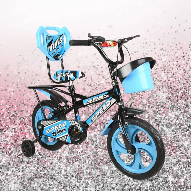 NEXOVA 14T BEST BICYCLE WITH BASKET,BACK SEAT,TRAINING WHEEL 14 T Road Cycle