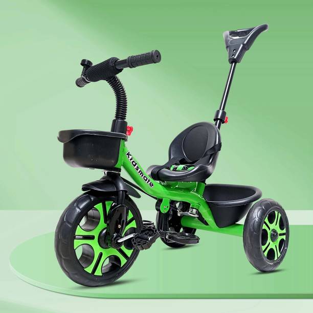 Kidsmate Junior 2.0 Kids Tricycle With Parental Control, Storage Basket, 10 T (inch) Road Cycle