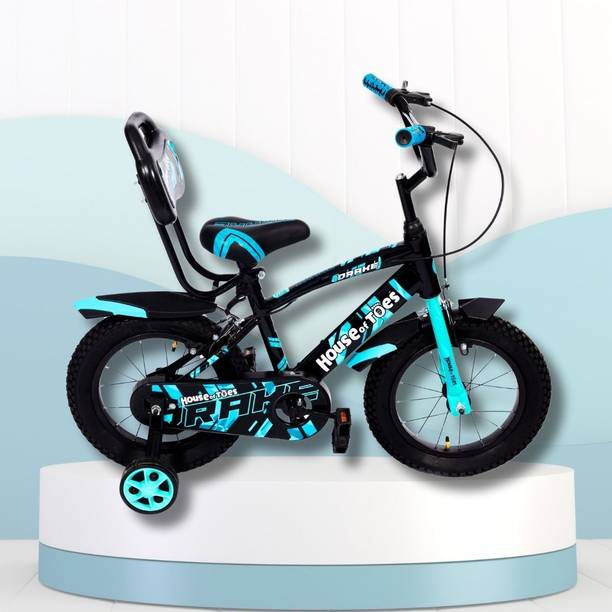 House of Toes Drake Bicycle for Kids for 5 to 7 Years Boys & Girls 16T Inches Training Wheels 16 T (inch) Road Cycle