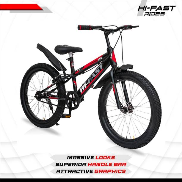 Hi-Fast Smassh Sports Cycle For 7 To 10 Years Boys & Girls (85% Assembled) 20 T (inch) Road Cycle