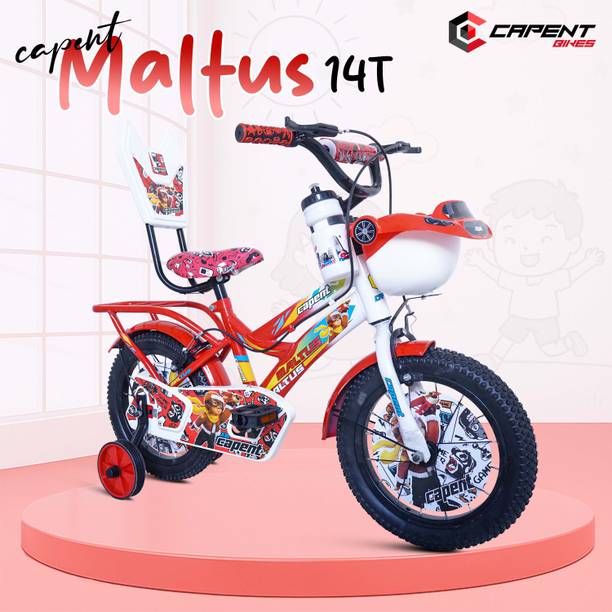 CAPENT Maltus Red 14" cycle for kids 3 years to 5 years 14 T (inch) Road Cycle