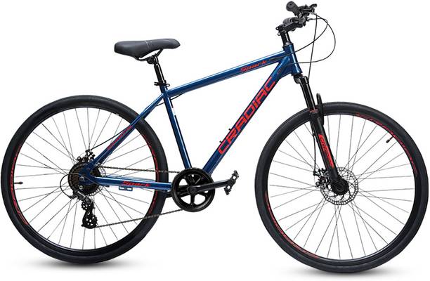 CRADIAC SPARK 7 SPEED | FRONT SUSPENSION | DUAL DISC 700C T (inch) Hybrid Cycle/City Bike