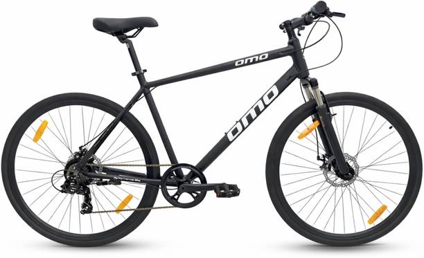 OMO Ladakh-X7-Black 700C T (inch) Hybrid Cycle/City Bike