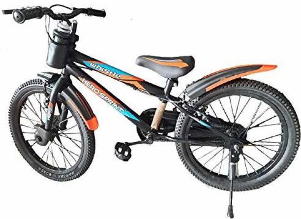 KUNDAN LAL CHAMAN LAL Hero Cycles Boy and Girl Whistle 20 inches Steel Frame 24 T Road Cycle