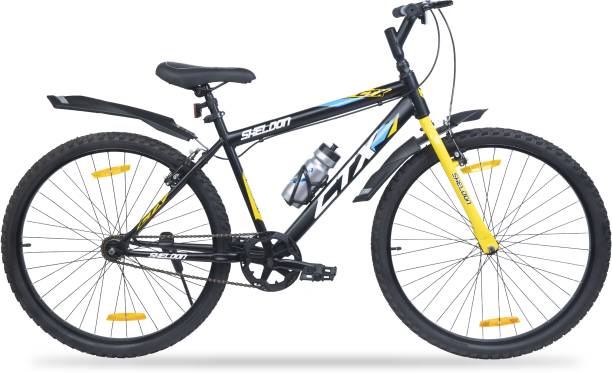 Sheldon CTX 26T MTB Unisex Bikes 18Inch Durable Frame, Wire Brakes for Kids & Adults 26 T Hybrid Cycle/City Bike