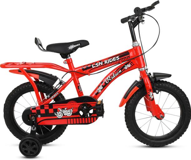 Lsn rides RIDEON 14T STEEL RIM W/O CARRIER FOR 2-5 YEARS KIDS||LSN FOR GIRLS AND BOYS 14 T (inch) BMX Cycle