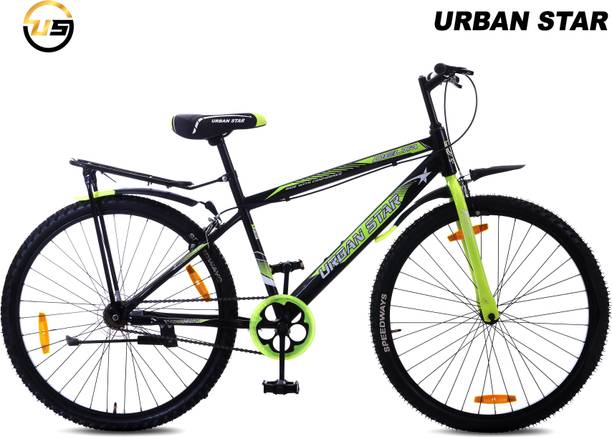 Urban Star 26T IBC CYCLE | CITY BIKE | INBUILT CARRIER | PREMIUM QUALITY | SEMI ASSEMBLED | 26 T Road Cycle