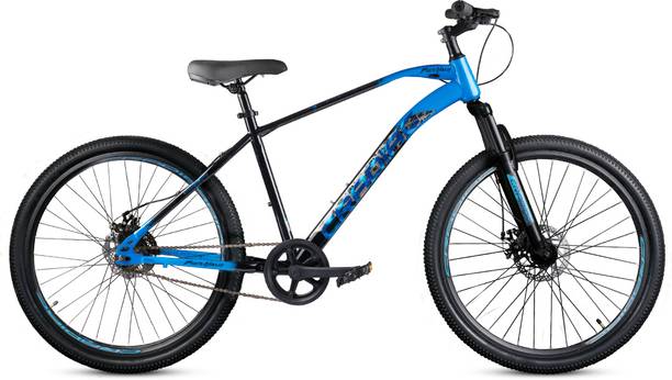 CRADIAC BLACK NINJA SINGLE SPEED | DUAL DISC | SUSPENSION | 2.35 26 T (inch) Mountain Cycle