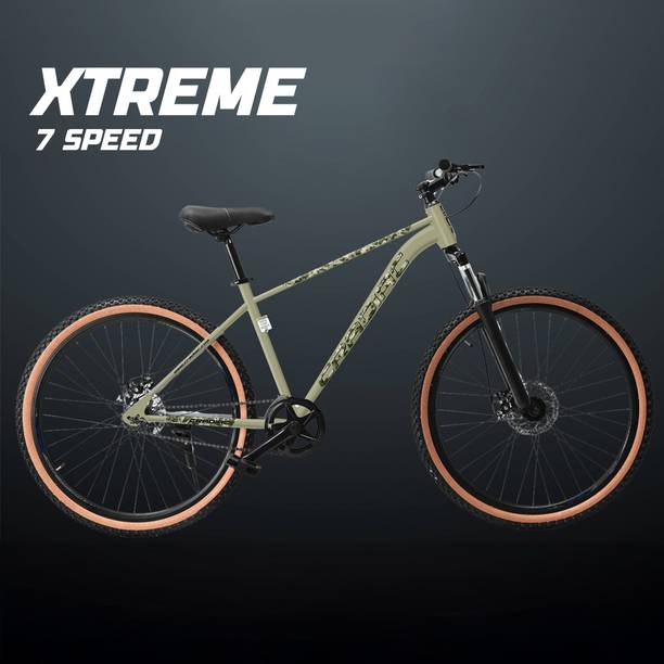 CRADIAC XTREME 7 SPEED | FRONT SUSPENSION | DUAL DISC 29 T (inch) Mountain Cycle