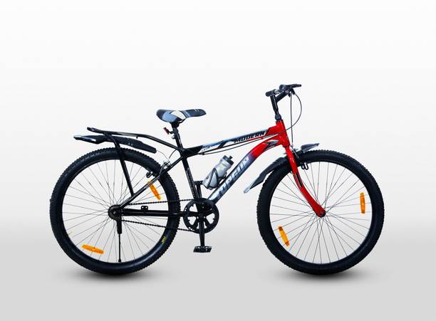 ModernCycle MODERN Topgun 26T Road Bicycle with Inbuilt Carrier (Single Speed, Black, Rigid) 26 T (inch) Road Cycle