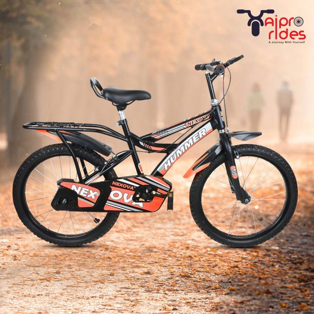 xaipro rides 20T HUMMER-ORANGE.CARR CYCLE FOR 6 TO 9 YEARS KIDS 20 T (inch) BMX Cycle