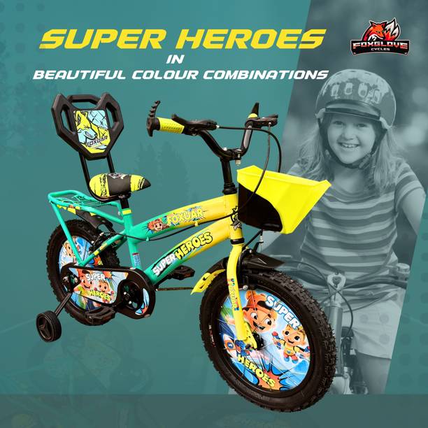 FOXGLOVE SUPERHEROES 20 INCH BICYCLE FOR KIDS AGE 5 TO 9 YRS READY TO USE 20 T (inch) Road Cycle